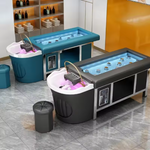 Silla de salón de Spa para cabeza, estilista de masaje, Spa, champú, cama, terapia de cabeza, masaje, Behandelstoel, muebles de barbería